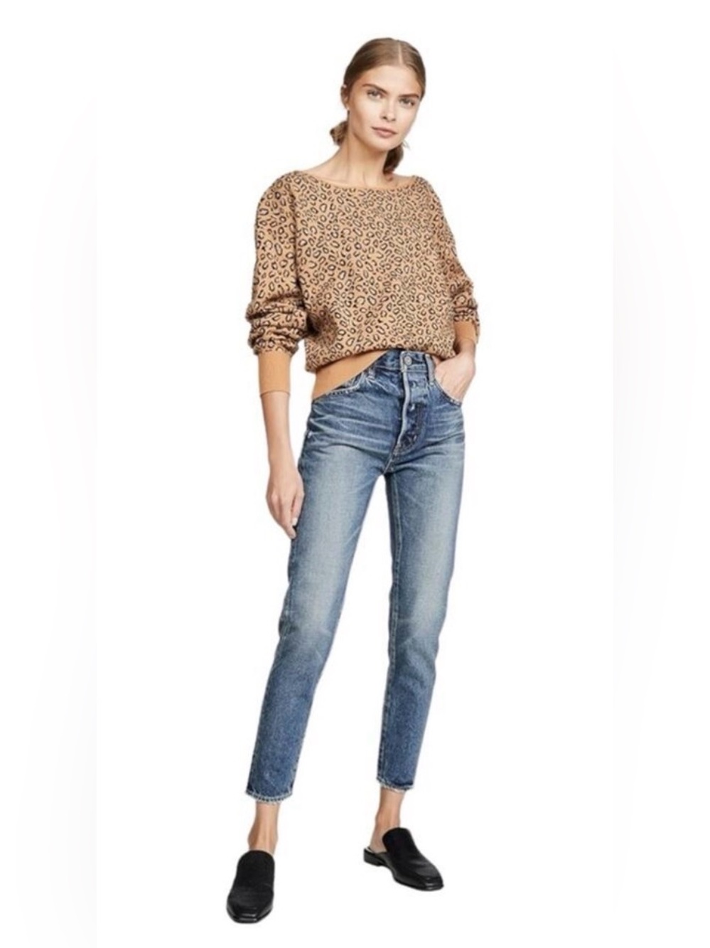 Moussy Vintage Moskee Tapered Straight Leg Jeans